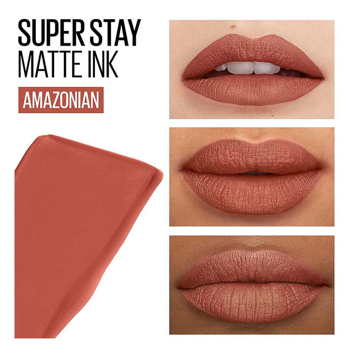 Maybelline Super Stay Matte Ink Liquid Lipstick 70 Amazonian 5 mL - Easy Pharmacy LLC