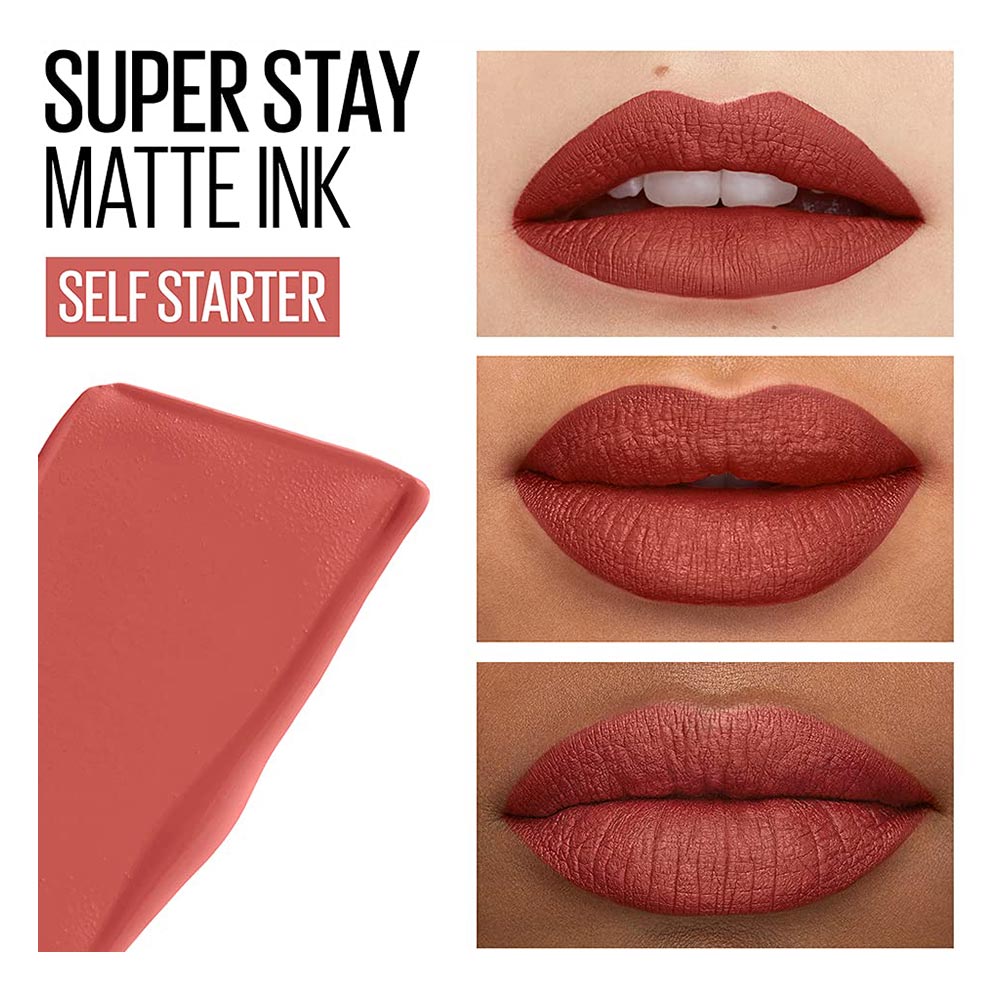 Maybelline Super Stay Matte Ink Liquid Lipstick 130 Self Starter 5 mL - Easy Pharmacy LLC