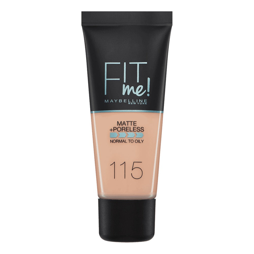 Maybelline Fit Me Matte + Poreless Foundation 115 Ivory 30 mL - Easy Pharmacy LLC