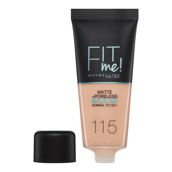 Maybelline Fit Me Matte + Poreless Foundation 115 Ivory 30 mL - Easy Pharmacy LLC