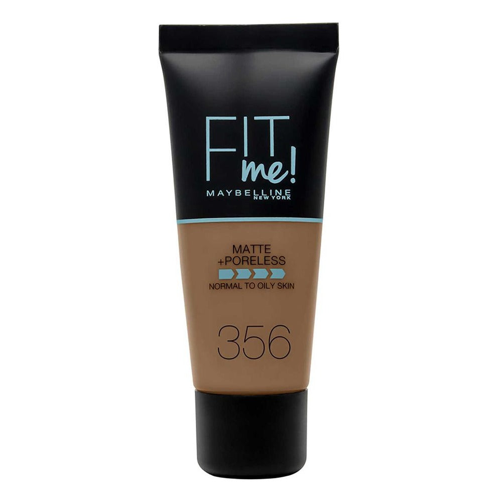 Maybelline Fit Me Matte + Poreless Foundation 356 Warm Coconut 30 mL - Easy Pharmacy LLC