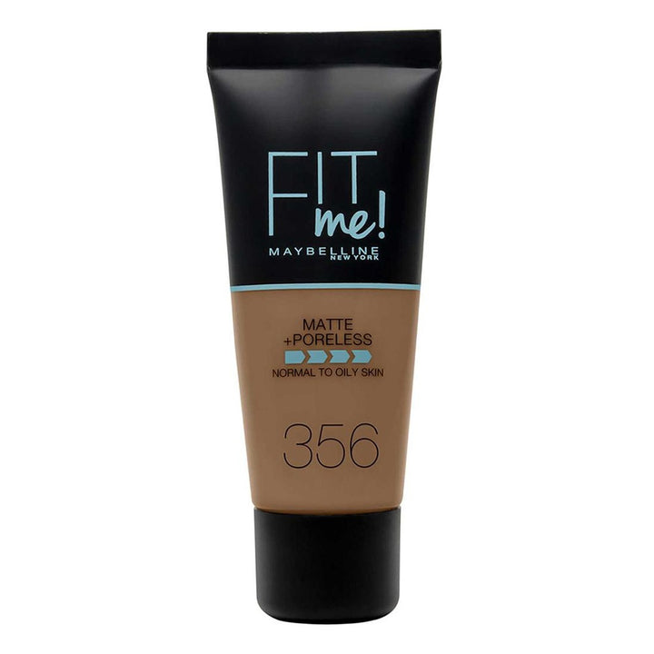 Maybelline Fit Me Matte + Poreless Foundation 356 Warm Coconut 30 mL - Easy Pharmacy LLC