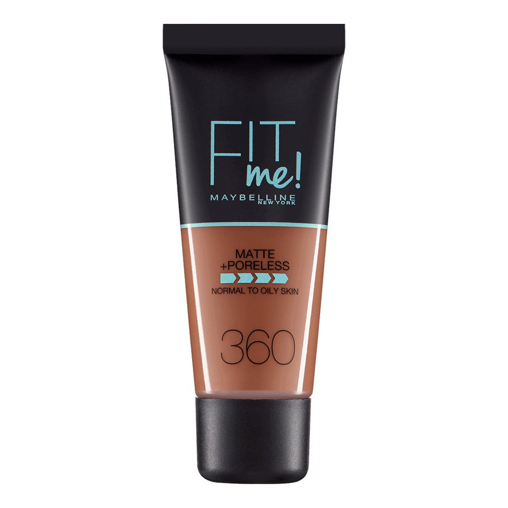 Maybelline Fit Me Matte + Poreless Foundation 360 Mocha 30 mL - Easy Pharmacy LLC