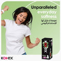 Kotex Natural Panty Liners Made Of 100% Cotton For Extra Protection, Normal Size, Pack of 30's