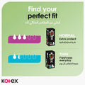 Kotex Natural Panty Liners Made Of 100% Cotton For Extra Protection, Normal Size, Pack of 30's