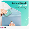 Kotex Antibacterial Daily Panty Liners For 99% Protection from Bacteria, Long Size, Pack of 44's