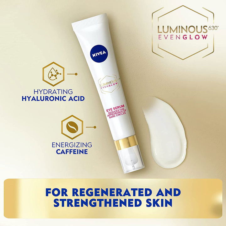 Nivea Luminous630 Even Glow Eye Serum 15 mL - Easy Pharmacy LLC
