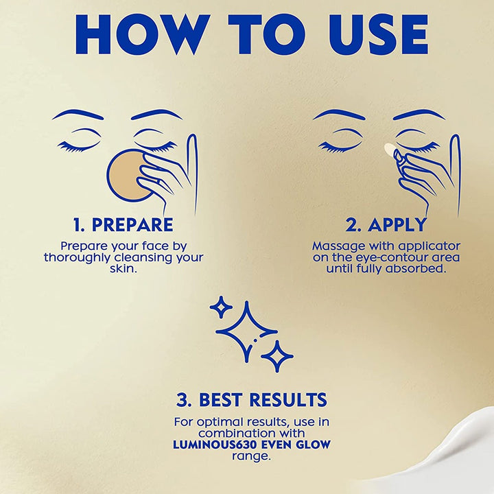 Nivea Luminous630 Even Glow Eye Serum 15 mL - Easy Pharmacy LLC