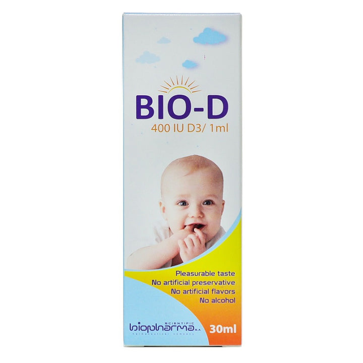 Bio-D Vitamin D3 400 IU/mL Oral Drops 30 mL - Easy Pharmacy LLC