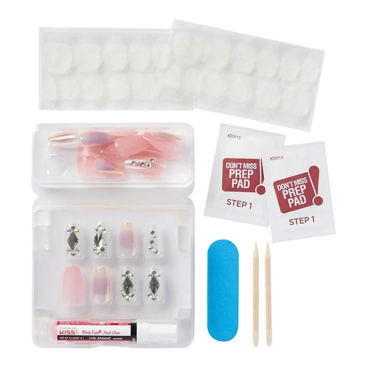 Kiss Majestic Nails High-End Prestigious Mani Medium 30's KM - Easy Pharmacy LLC