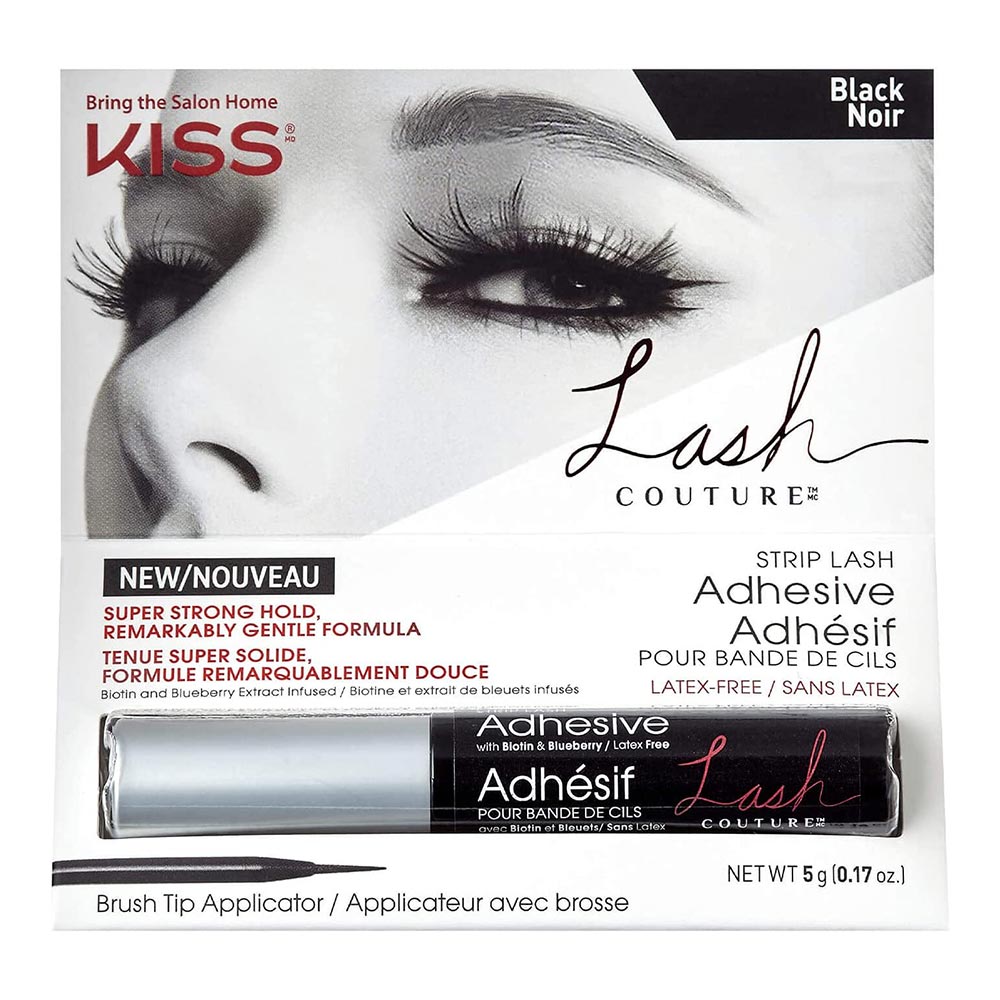 Kiss Lash Couture Strip Lash Adhesive Black 5 g 1's KLCGL02 - Easy Pharmacy LLC