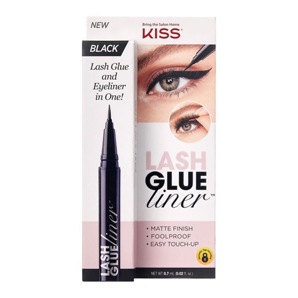 Kiss Lash Glue Liner 0.7 mL Black 1's KLIN01C - Easy Pharmacy LLC