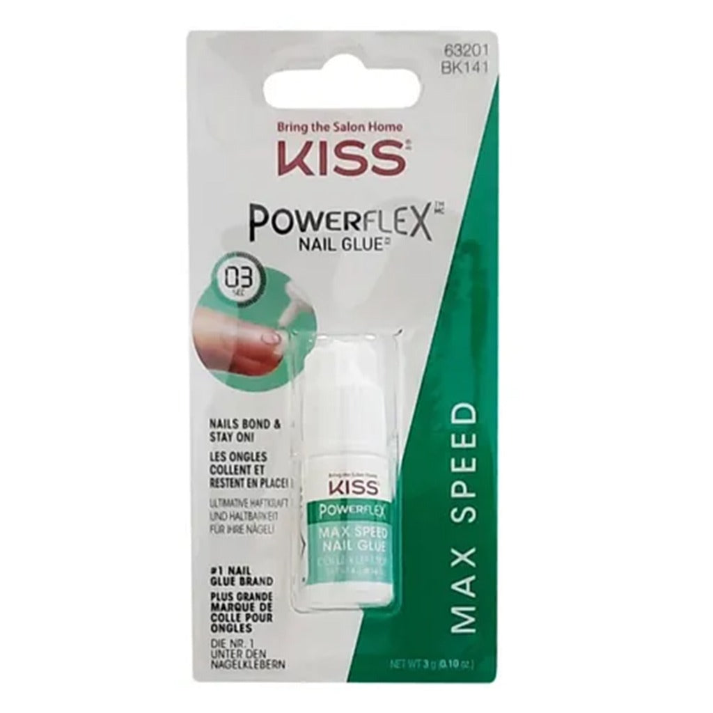 Kiss PowerFlex Max Speed Nail Glue 3 g BK141C - Easy Pharmacy LLC