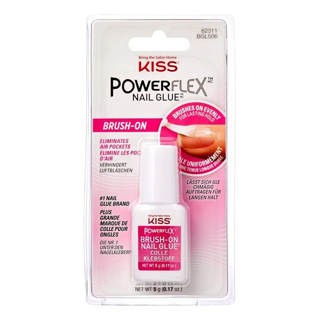 Kiss PowerFlex Brush-On Nail Glue 5 g - Easy Pharmacy LLC