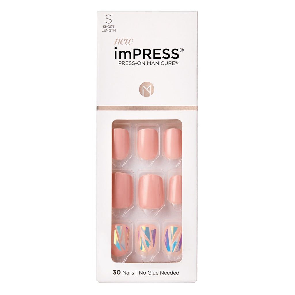 Kiss imPRESS Press On Manicure Miracle Short KIM014C 30's - Easy Pharmacy LLC