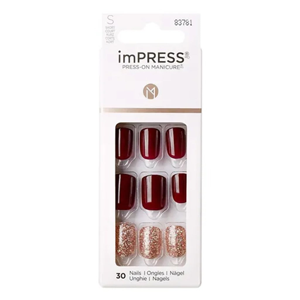 Kiss imPRESS Press On Manicure No Other Short KIM020C 30's - Easy Pharmacy LLC