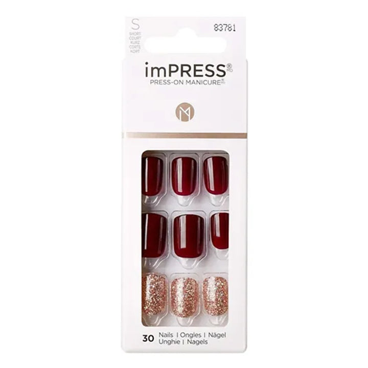 Kiss imPRESS Press On Manicure No Other Short KIM020C 30's - Easy Pharmacy LLC