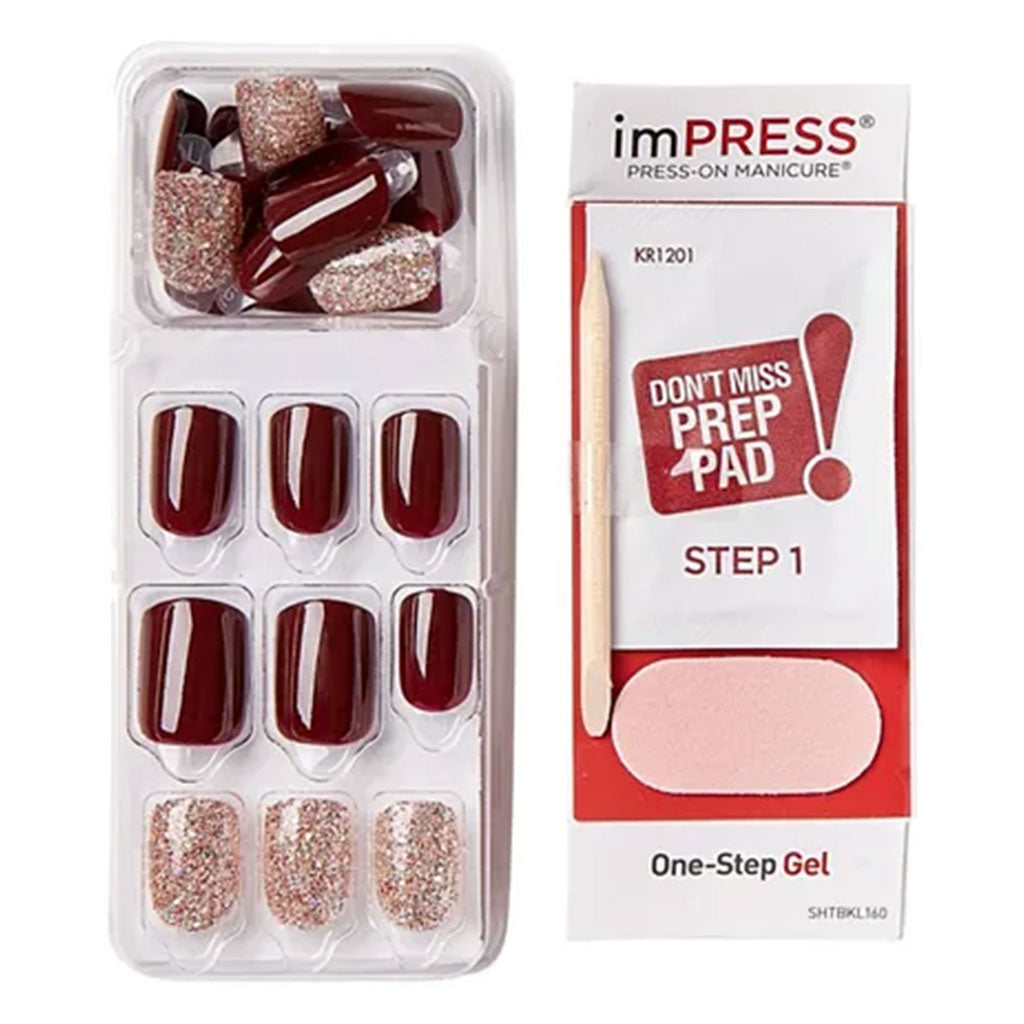 Kiss imPRESS Press On Manicure No Other Short KIM020C 30's - Easy Pharmacy LLC