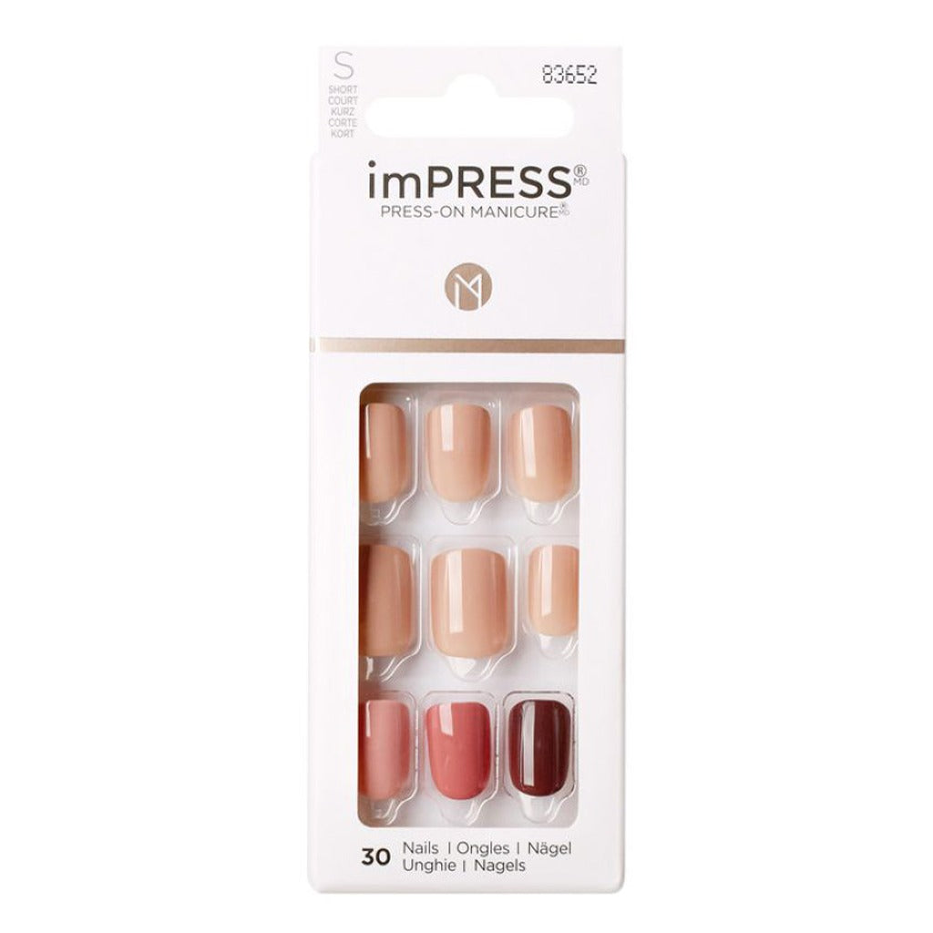 Kiss imPRESS Press On Manicure Before Sunset Short 30's - Easy Pharmacy LLC