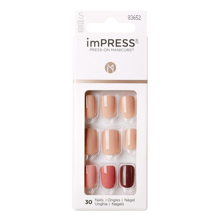 Kiss imPRESS Press On Manicure Before Sunset Short 30's - Easy Pharmacy LLC