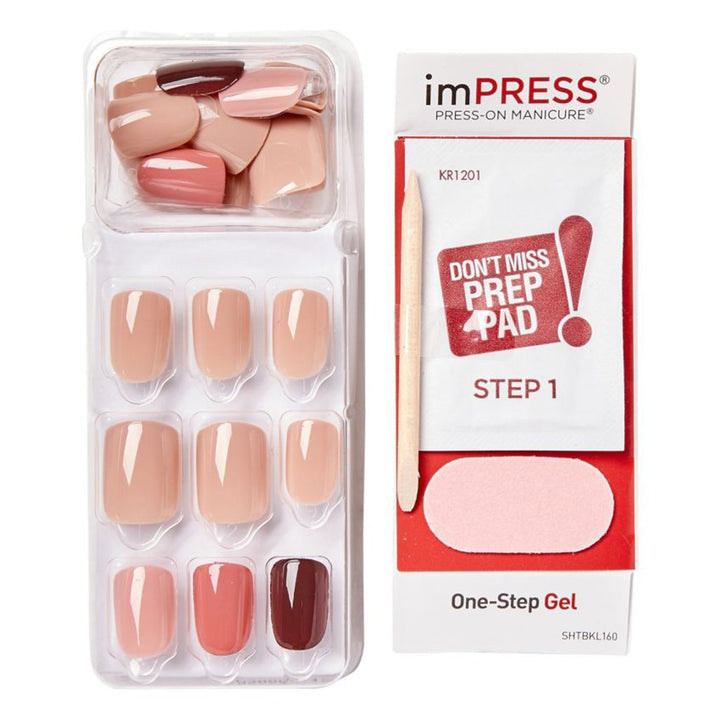 Kiss imPRESS Press On Manicure Before Sunset Short 30's - Easy Pharmacy LLC