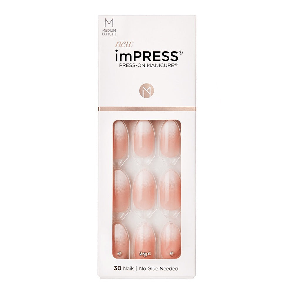 Kiss imPRESS Press On Manicure Awestruck Medium 30's - Easy Pharmacy LLC
