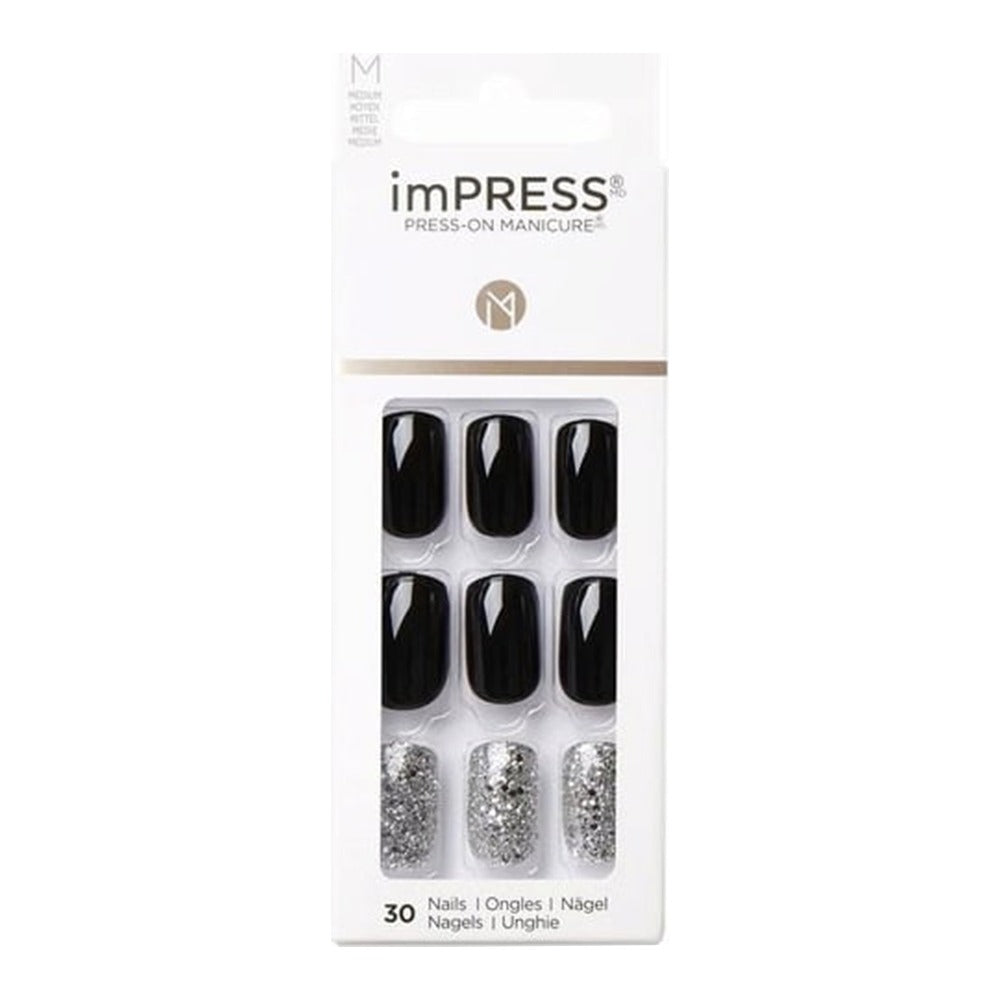 Kiss imPRESS Press On Manicure Destiny Medium 30's - Easy Pharmacy LLC