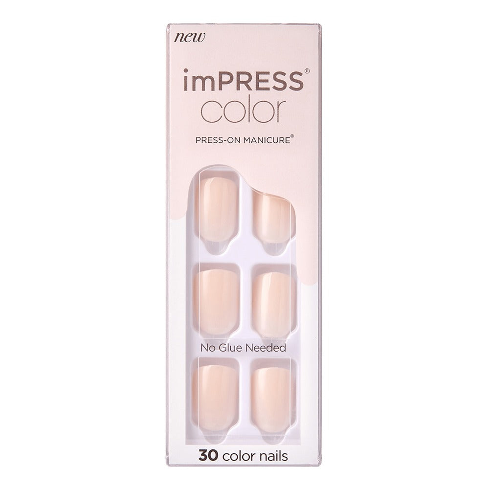 Kiss imPRESS Color Press On Manicure Point Pink 30's - Easy Pharmacy LLC