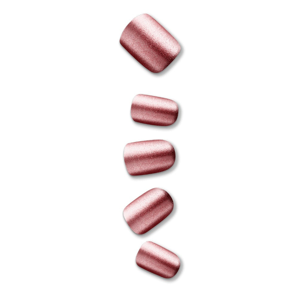 Kiss imPRESS Color Press On Manicure Peanut Pink 30's - Easy Pharmacy LLC