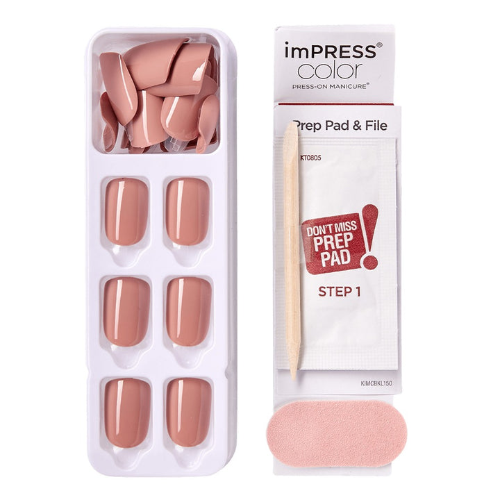 Kiss imPRESS Color Press On Manicure Sandbox 30's - Easy Pharmacy LLC