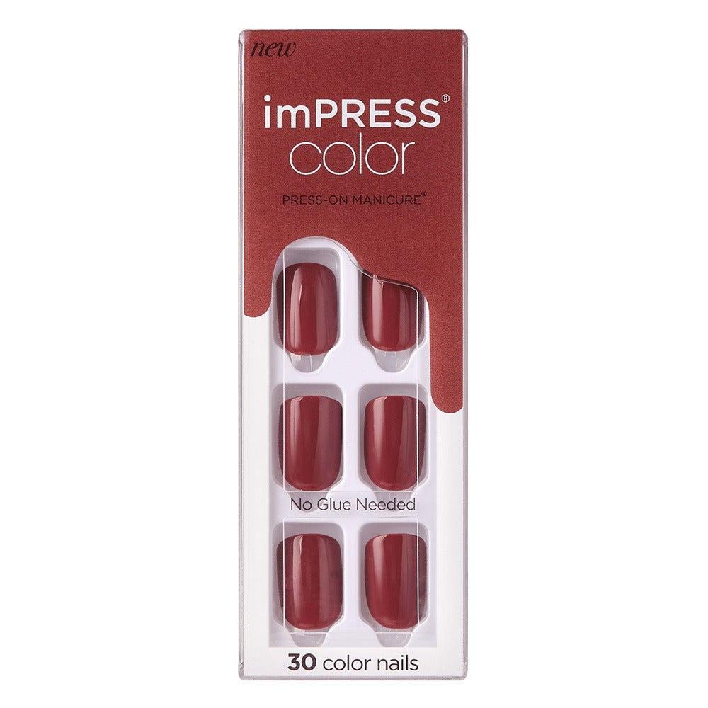 Kiss imPRESS Color Press On Manicure Espress Yourself 30's - Easy Pharmacy LLC
