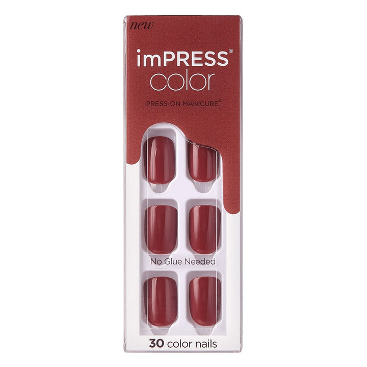 Kiss imPRESS Color Press On Manicure Espress Yourself 30's - Easy Pharmacy LLC