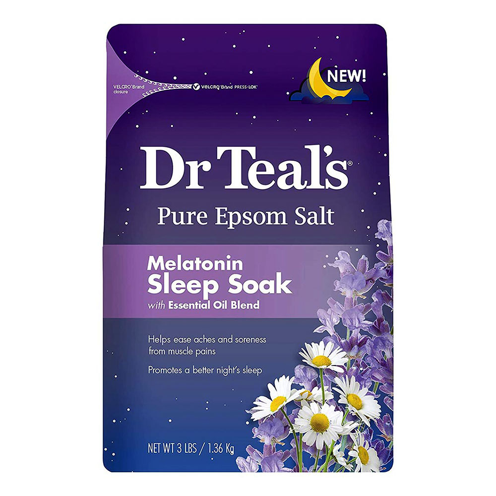 Dr Teal's Pure Epsom Salt Melatonin Sleep Soak 1.36 Kg - Easy Pharmacy LLC