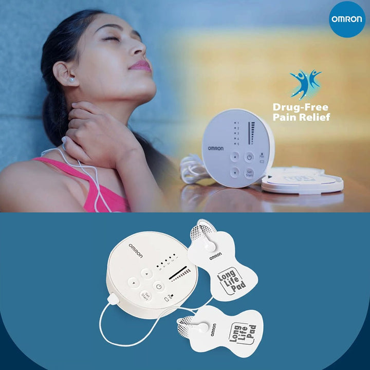 Omron Pain Reliever Pocket TENS Massager HV-F013-Electronic Nerve Stimulator - Easy Pharmacy LLC
