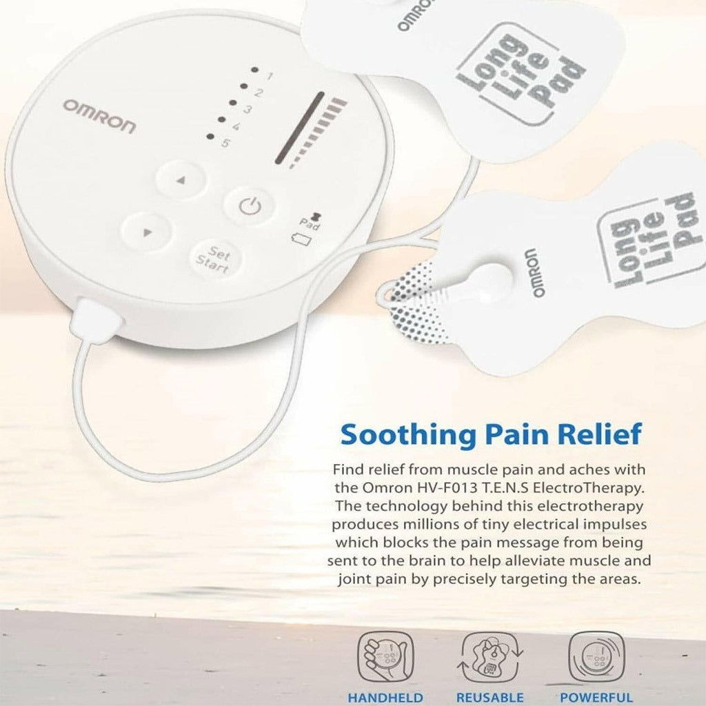 Omron Pain Reliever Pocket TENS Massager HV-F013-Electronic Nerve Stimulator - Easy Pharmacy LLC