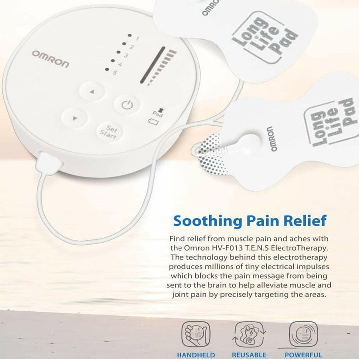 Omron Pain Reliever Pocket TENS Massager HV-F013-Electronic Nerve Stimulator - Easy Pharmacy LLC