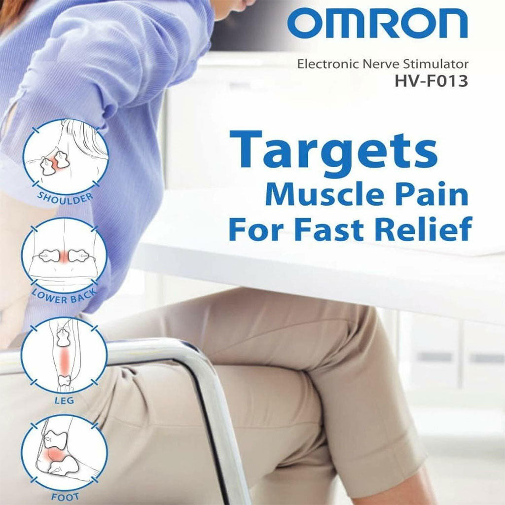 Omron Pain Reliever Pocket TENS Massager HV-F013-Electronic Nerve Stimulator - Easy Pharmacy LLC
