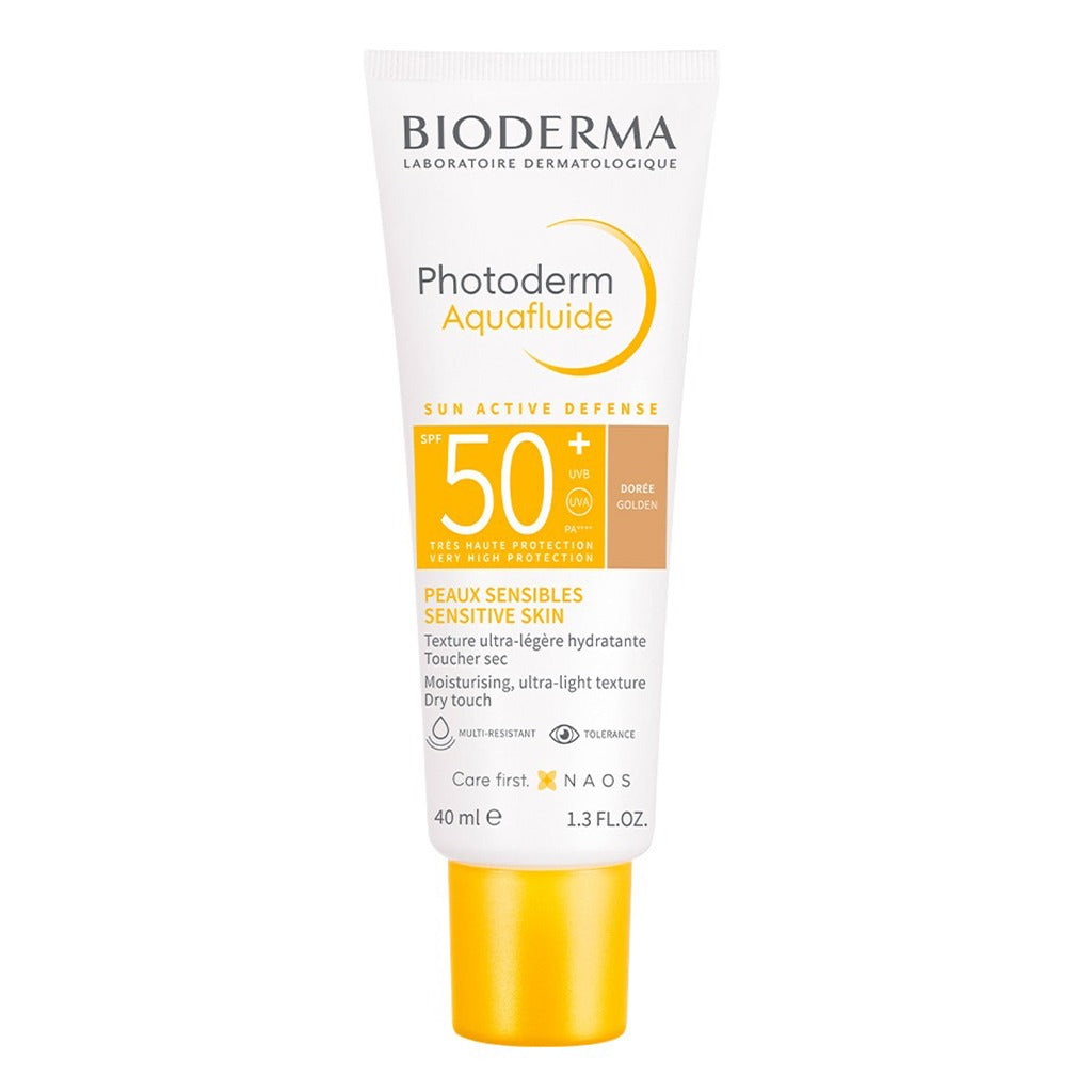 Bioderma Photoderm AquaFluide SPF50+ Golden Sun Cream 40 mL - Easy Pharmacy LLC