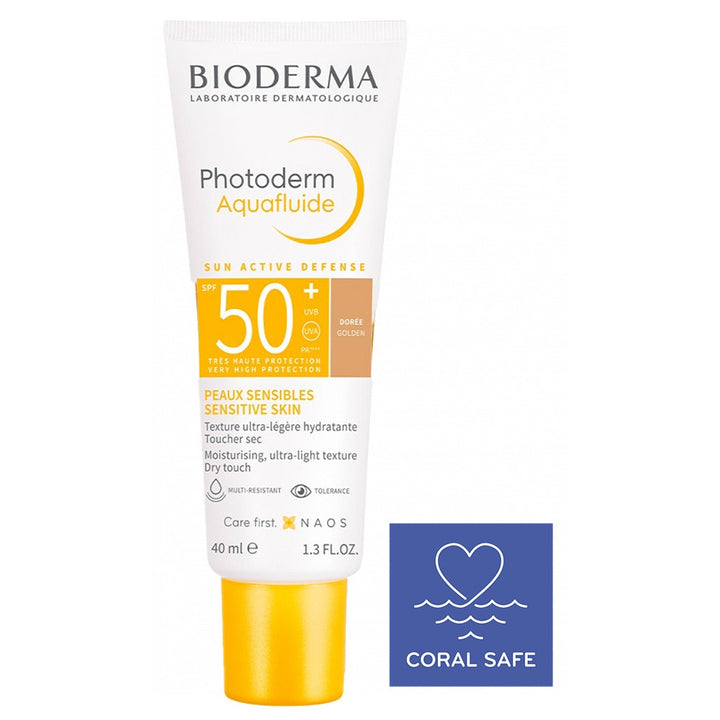 Bioderma Photoderm AquaFluide SPF50+ Golden Sun Cream 40 mL - Easy Pharmacy LLC