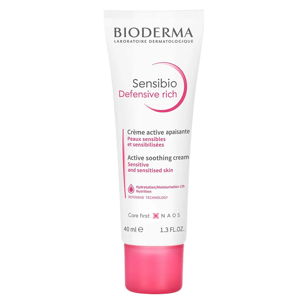 Bioderma Sensibio Defensive Rich Active Soothing Cream 40 mL - Easy Pharmacy LLC