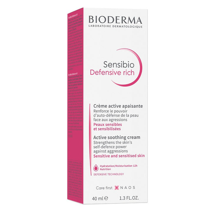 Bioderma Sensibio Defensive Rich Active Soothing Cream 40 mL - Easy Pharmacy LLC