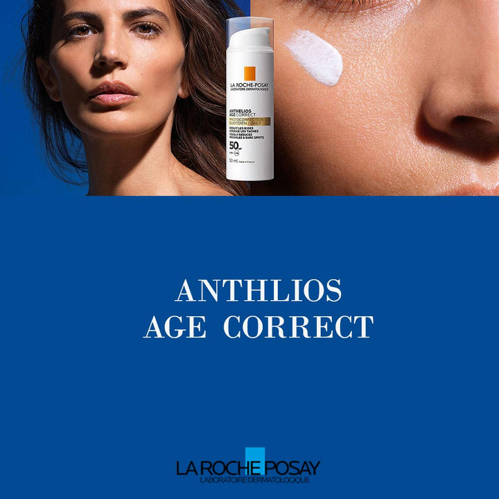 La Roche Posay Anthelios Age Correct SPF50 Anti-Ageing Invisible Sunscreen With Niacinamide 50ml - Easy Pharmacy LLC
