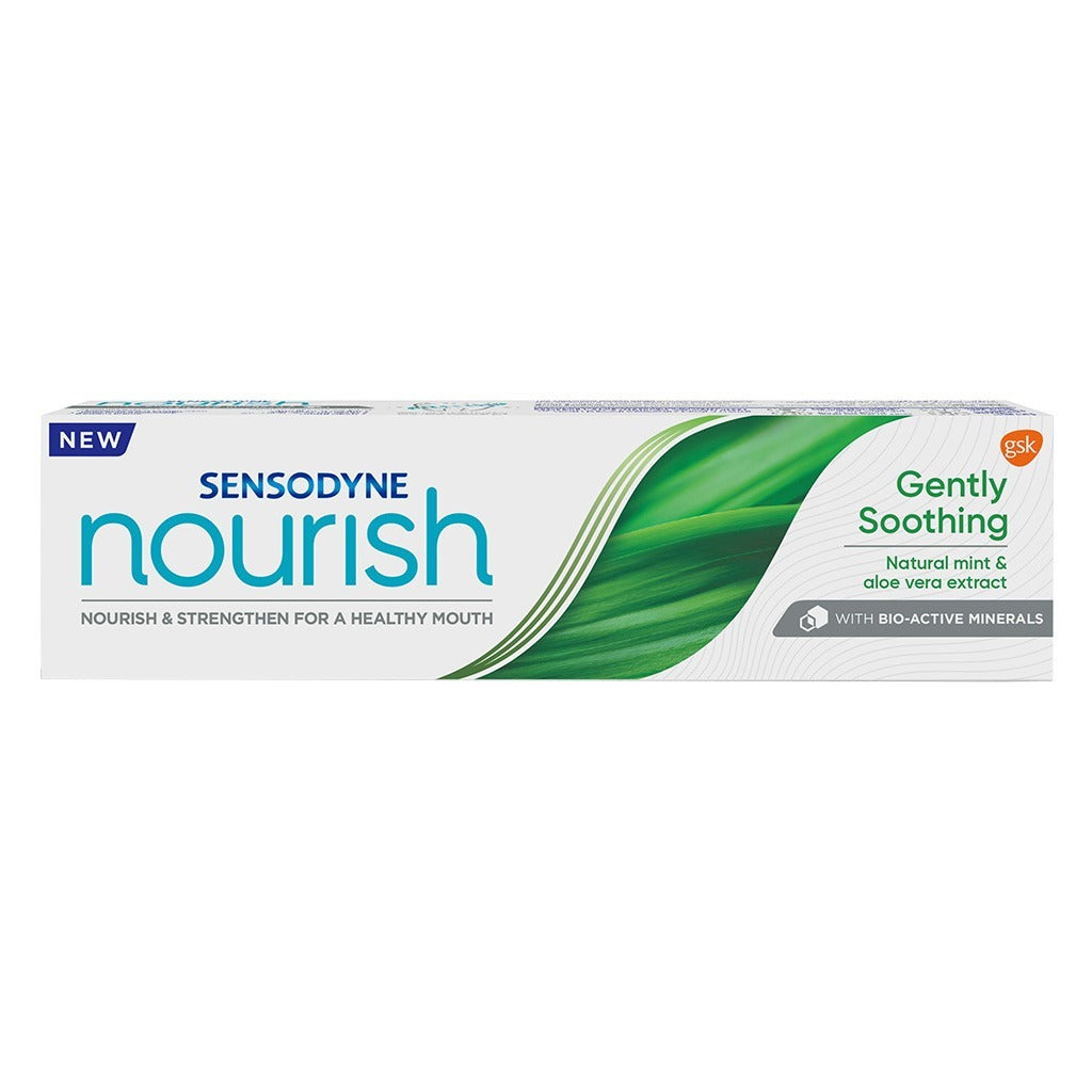Sensodyne Nourish Gently Soothing Daily Toothpaste With Natural Mint & Aloe Vera Extract 75ml - Easy Pharmacy LLC