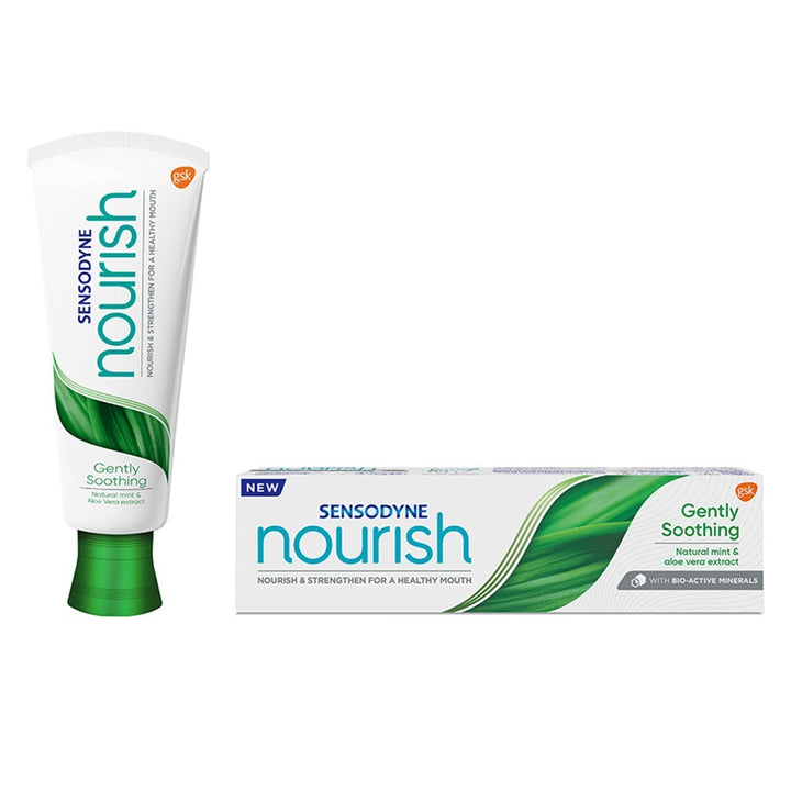 Sensodyne Nourish Gently Soothing Daily Toothpaste With Natural Mint & Aloe Vera Extract 75ml - Easy Pharmacy LLC
