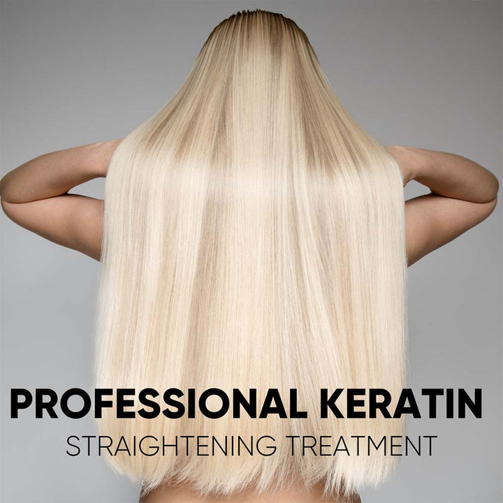 Alfaparf IL Salone Milano Semi Permanent Hair Straightening Treatment Kit With Keratin & Argan Oil Kit For Damaged Hair - Easy Pharmacy LLC