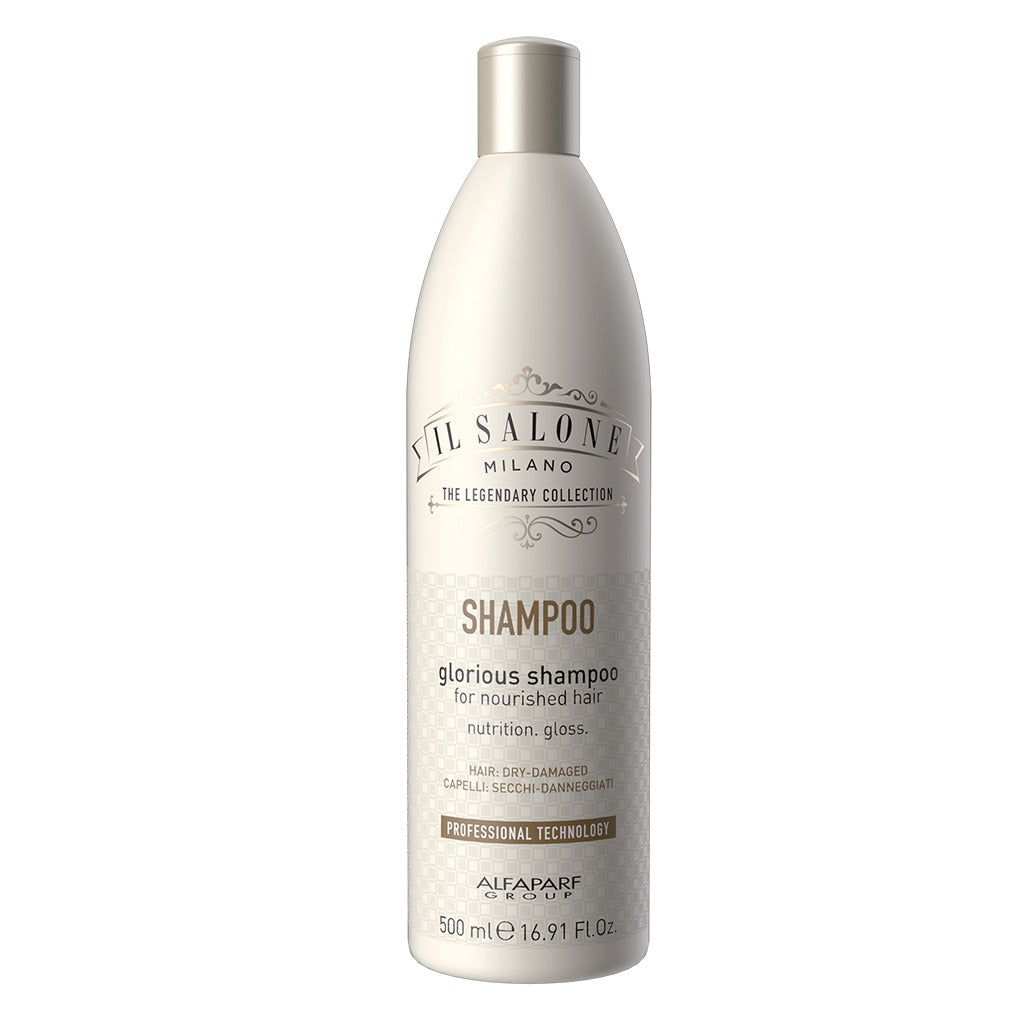 Alfaparf IL Salone Milano Glorious Protein Shampoo For Dry & Damaged Hair 500ml - Easy Pharmacy LLC