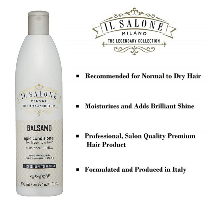 Alfaparf IL Salone Milano Epic Conditioner For Normal & Dry Hair 500ml - Easy Pharmacy LLC