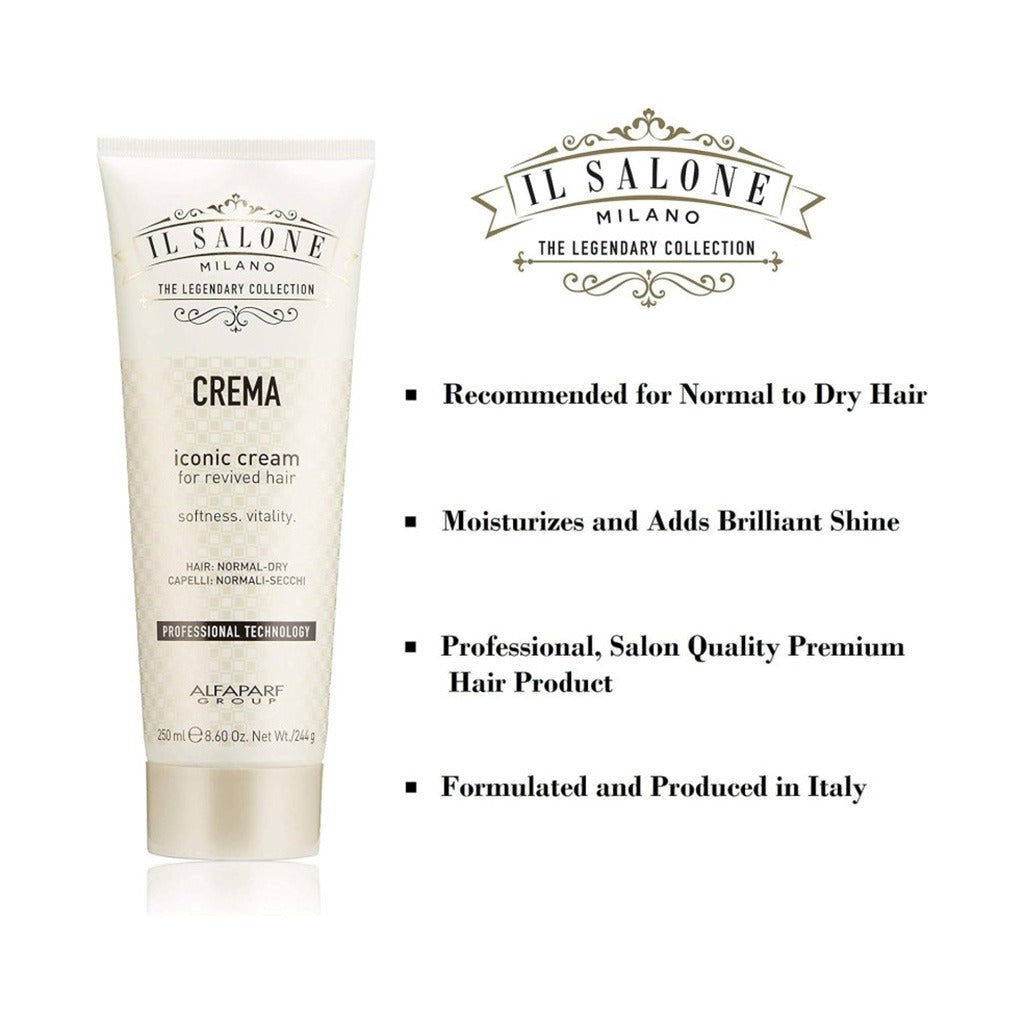 Alfaparf IL Salone Milano Iconic Cream For Normal Dry Hair 250ml - Easy Pharmacy LLC