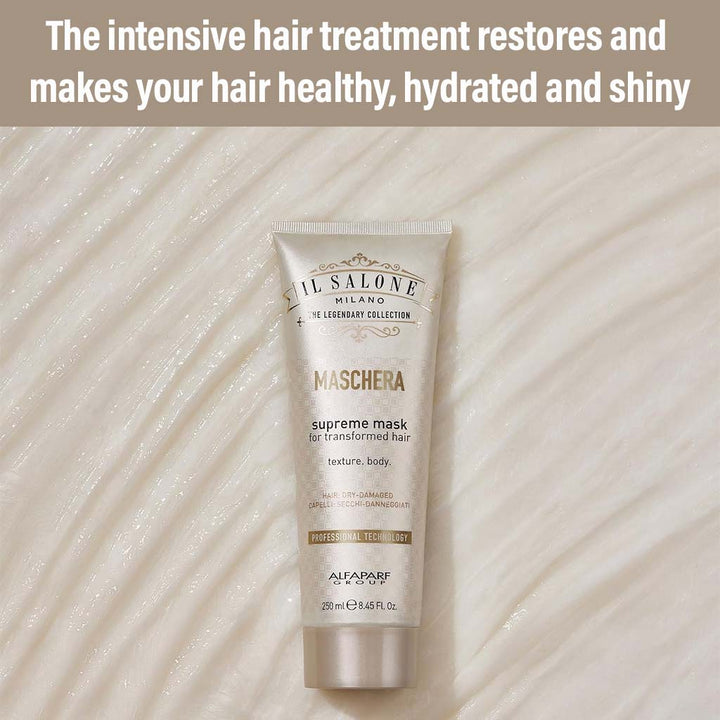 Alfaparf IL Salone Milano Maschera Supreme Mask For Dry Damaged Hair 250ml - Easy Pharmacy LLC