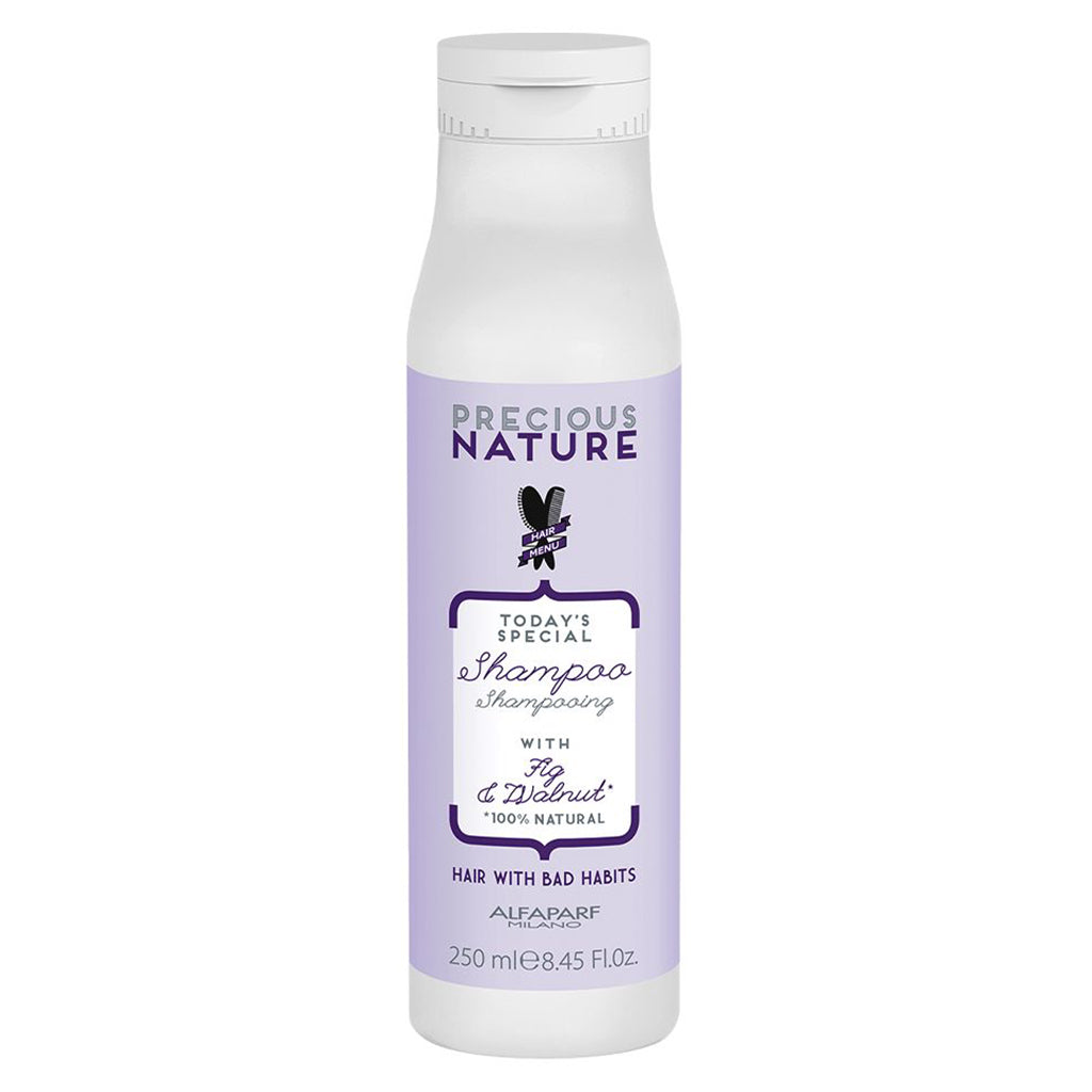 Alfaparf Milano Precious Nature Restructuring Shampoo With Fig & Walnut For Hair With Bad Habits 250ml - Easy Pharmacy LLC